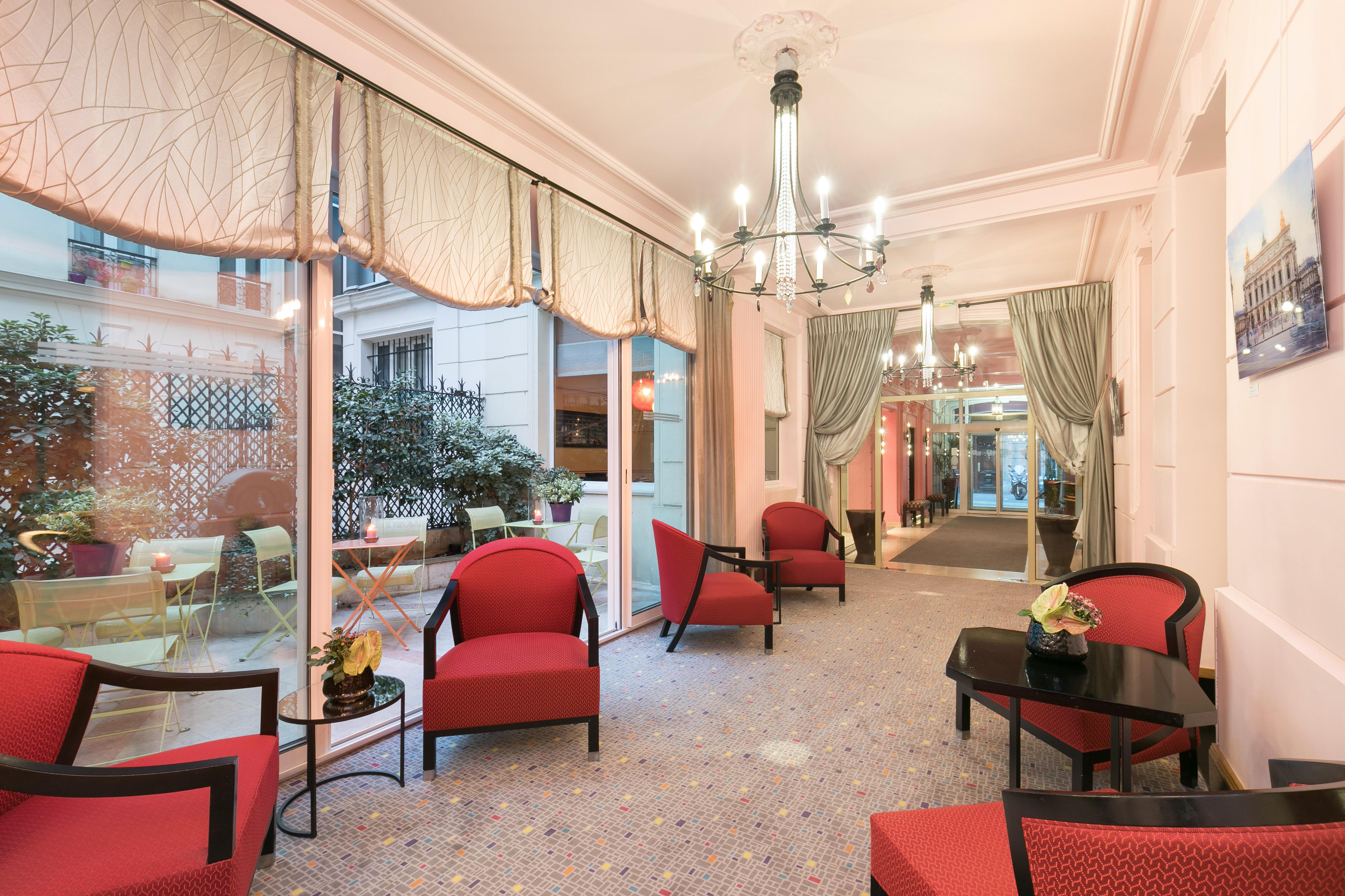 Hotel Le Cardinal Paris Interior foto